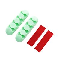 LAAT 2PCS Self Adhesive Cord Holders Cable Clips Cable Management Cable Manager Organizer Cable Holders Cable Clips Cable Storage Holds Cable Cover Cord Organizer Cord Holders for Home,Office