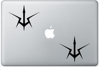 Code Geass Emblem Logo ArcDecals78601616 Set Of Two (2x) , Decal , Sticker , Laptop , Ipad , Car , Truck