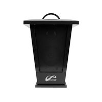 PPG Wireless Speaker Lantern, Wireless Audio System, Built-in Battery, Black