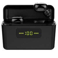 DYHAI TWS Earbuds Bluetooth 5.0 with Charging case Noise Cancelling Headphones LED Battery Display in-Ear Built-in Mic Earphones