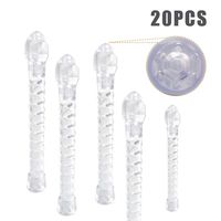 DZWJ Vaginal Irrigator Flushing Accessories Enema Gynecological Anus 6 Holes 360 Degrees Effluent Soft Not Hurting Private Parts 20PCS