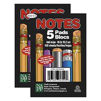 Notes Scribble Pad – 4 X 6 (5 Pack) 150 Sheet (Pack of 2) 7935000