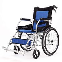Transport Wheel Chair,Lightweight Wheelchair, Wheelchairs,Lightweight Folding Travel Wheelchair,Aluminium Wheelchair,Manual Wheelchair,Elderly,Portable for Adult