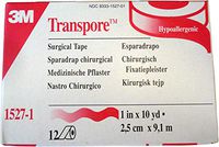 3M Transpore Tape, Transpor Plstc Tape 1inx10 Yd, (1 EACH, 1 EACH)