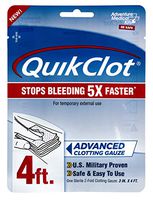 Adventure Medical Kits AMK QuikClot Gauze 3 inch x 4 Foot
