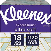 Expressions Facial, 65 Tissues per Cube Box, (54 Boxes)