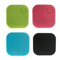 LIEJIE 4pcs Smart GPS Finder Locator Pet Tracker Bluetooth Key Finder Wireless Seeker Hot Mini Tag Wallet Kids Pet Dog Cat Locator Anti Lost Alarm Sensor Smart Finder Bluetooth Tracking (Multicolor)
