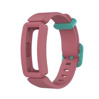 Silicone Bands Compatible with Fitbit Ace2/Inspire HR Watch,Soft Rubber Strap Buckle Wristbands Bracelets Replacement Accessory for Women Men