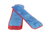 Real Clean 18 Inch Microfiber Wet and Dry Mop Pad Refills (Pack of 5)