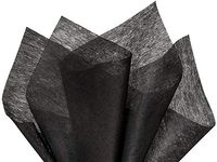 Black Non-Woven Tissue Sheets 100~20"x26" Sheets (3 Packs) - Wraps-WTISBK