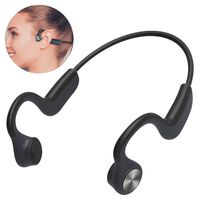 AKASO Aero Bone Conduction Headphones Open Ear with Microphone Wireless Bluetooth 5.0 Sports Headsets for Jogging Running Sports and Fitness G101
