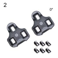 Shentesel Road Bike Bicycle Carbon Fiber Cycling Anti-Slip Pedals Cleats for Look Keo - 0 Degree Cleats