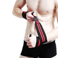 ITODA Wrist Brace Compression Strap with Finger Loop, Hand Wristband Sport Fitness Adjustable Elastic Breathable Sleeve Wrist Support Wraps for Weight Lifting, Powerlifting, Strength Training-1 Piece