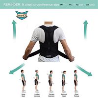 Back Brace and Support Belt Splints for Back Pain Relief - Comfort Shoulder Corrector Clavicle Cervical Wearable Support for Upper Back (M)