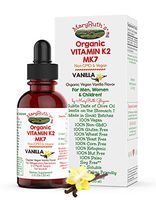 Organic Vitamin K2 (MK7) Liquid Drops by MaryRuth's Non-GMO Vegan Gluten Free Paleo, Ketogenic, Bariatric Friendly and Celiac Friendly. Men, Women & Children 1oz Glass Bottle (1oz K2 Vanilla)