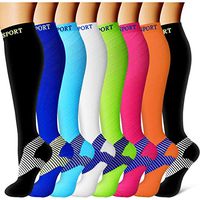 Compression Sock Women & Men - Best Running, Athletic Sports, Crossfit, Flight Travel - Maternity Pregnancy, Shin Splints