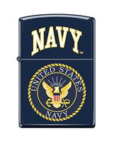 Zippo US Navy Seal Navy Matte Pocket Lighter