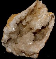 Quartz Raw Geode Crystal Piece Natural 90MM QG1812