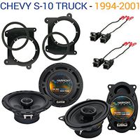 Compatible with Chevy S-10 Truck 1994-2001 OEM Speaker Upgrade Harmony R46 R65 Package New