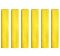 Black Temptation Set of 6 Foldable Sponge Mop Replacement Heads, Good Absorbent [D]