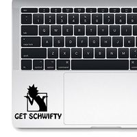 Vinyl Decal Sticker Die-Cut for Laptop car Cup Bottle Glass (3 inch Wide, Black)