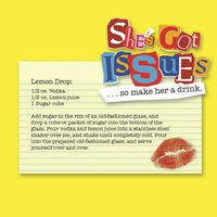 Cocktail Napkin Lemon Drop