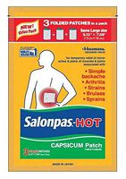 Salonpas-Hot Capsicum Patch 3 Count (Pack of 3)
