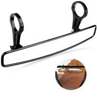 UTV Rear View Center Mirror, ISSYAUTO 15" Wide High-Definition Convex Design Mirror with 1.75" Clamp for Polaris RZR 800 1000 S 900 XP 1000, Arctic Cat Wildcat(Version 1)