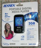 Jensen 2GB Flash MP3 Player (SMPV-2GBUB) - Black