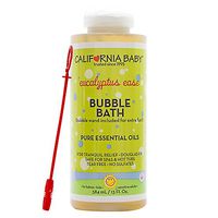 California Baby Eucalyptus Bubble Bath | No Tear | Pure Essential Oils for Bathing | Hot Tubs, or Spa Use | Moisturizing Organic Aloe Vera and Calendula Extract |(13 fl. ounces)