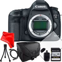 Canon 5D Mark 3 III Body, 16GB SDHC High Speed Memory Card, Camera Case, HDMI Cable, USB Reader, Table Top Tripod, Lens Cleaning Kit and LCD Screen Protector