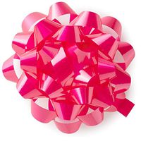 Hallmark Bright Pink High Gloss Ribbon Confetti Gift Bow