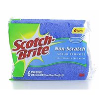 Scotch-Brite Non-Scratch Multi-Purpose Scrub Sponge 6 ea (Pack of 6)