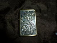 NEW waterproof solid lighter with 3D design "Pirates Medallion" (EXCLUSIVE)