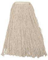 Wilen A410116, California Cotton 8-Ply Cut-End Mop, 16-Ounce, 1.25" Tape Band (Case of 12)