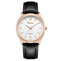 XGUMAOI Luxury Quartz Analog Watches Faux Leather Mens Blue Ray Glass Wrist Watch Clock (A)