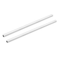 uxcell 6063 Aluminum Square Tube 10mmx10mmx1mm Wall Thickness 300mm Length Seamless Straight Pipe Tubing 2 Pcs
