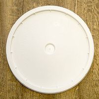 BSG HandCraft Solid Fermenting Bucket Lid for 7.8 Gallon and 7.9 Gallon Fermenting Buckets