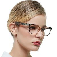 MARE AZZURO Women Reading Glasses +275 Sylish Rectangle Readers 2.75 for Fmale Floral Reader Eyewear +2.75
