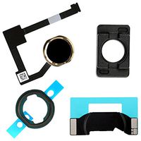 BisLinks Black & Gold Home Button Flex Cable Holder Camera Bracket for iPad Air 2 iPad 6
