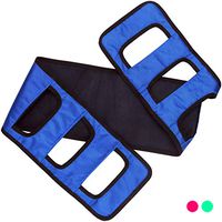 Transfer Sling Gait Belt Patient Lift Transferring Turning Handicap Bariatric Patient Patient Care Safety Mobility Aids Equipment (Blue)