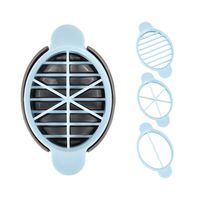 AIUSD Clearance , 3in1 Cooking Tools Cut Multifunction Egg Slicer Cutter Mold Flower Edges Tools
