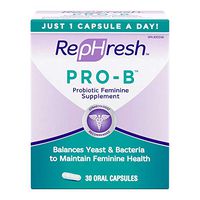RepHresh Pro-B Probiotic Feminine Supplement - 30 ea (Pack of 2)