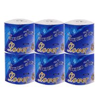 Toilet Paper Roll Tissue Paper Hollow Replacement Roll Paper Print Interesting Toilet Paper Table Kitchen Pape