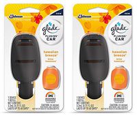 Glade Plugins Car Starter Kit - Hawaiian Breeze - Starter Kit Contains: 1 Device & 1 Refill - Pack of 2 Starter Kits