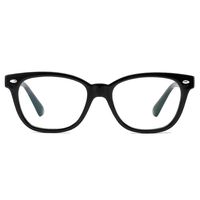 Cyxus Blue Light Blocking Glasses rectangle Computer Eyewear Clear Lens Eyeglasses Frame(8805T01,Classic balck