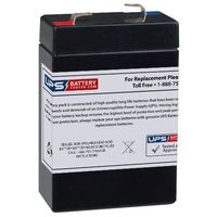 FP628 6 Volt 2.8 Ah SLA Replacement Battery w/ F1 Terminal
