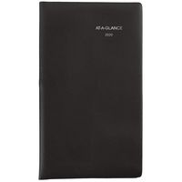 AT-A-GLANCE 2020 Weekly Pocket Planner, DayMinder, 3-1/2" x 6", Black (SK4800)