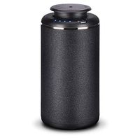 Waterless Aromatherapy Essential Oil Diffuser, 10ml Car Scent Diffuser with Timer Setting, Mini Portable USB Operated Aroma Oil Nebulizer Diffuser for Travel/Camping/Office/Yoga/Nursery (Black)