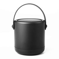 simthings SoundPot Bluetooth 4.1 Portable Mini Speaker with HD Sound, Super Bass Wireless Speaker with Built-in Mic for iPad iPhone, Android Phones All Bluetooth Devices (Black)